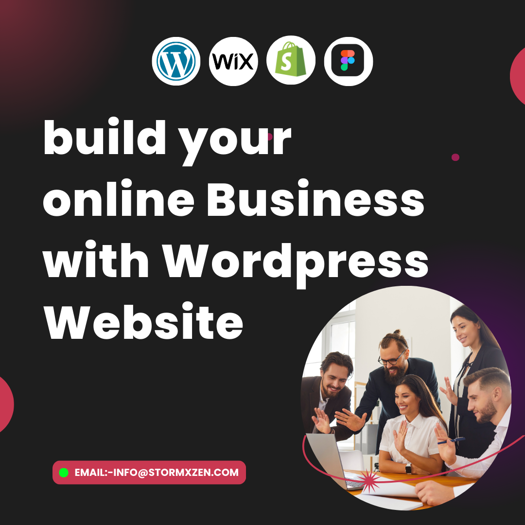 build your online Business with Wordpress Website